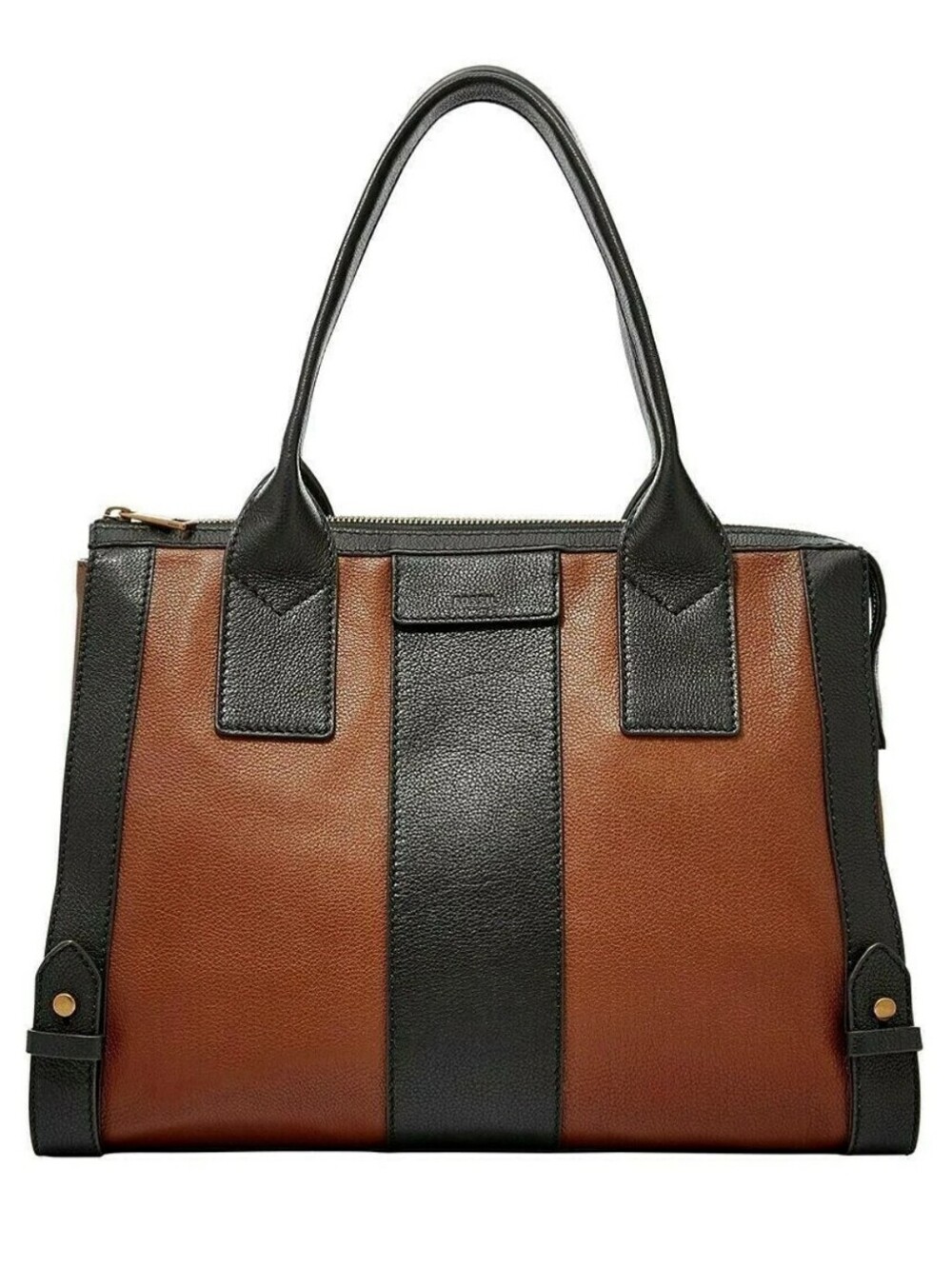 Fossil Gwen Genuine Leather Satchel Tote Bag